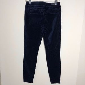 Blank NYC Blue Velvet Pull-on Leggings